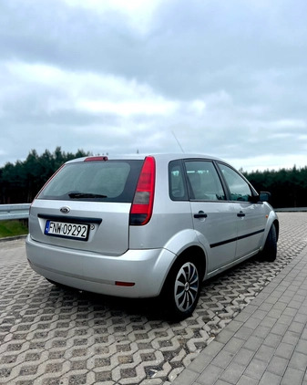 Ford Fiesta cena 6500 przebieg: 202950, rok produkcji 2005 z Ciężkowice małe 37